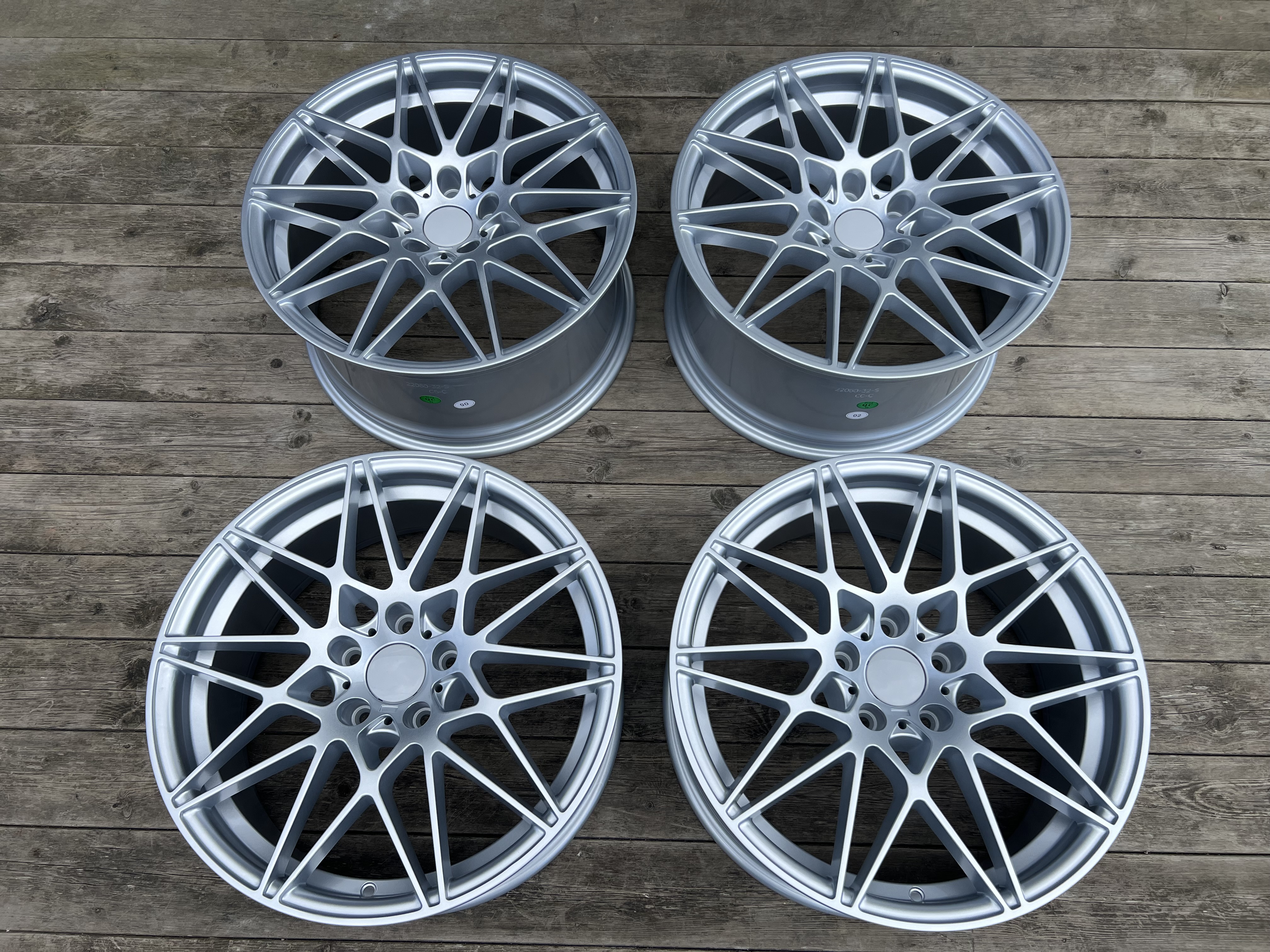 19" Competition style Silver 5x120 - 2