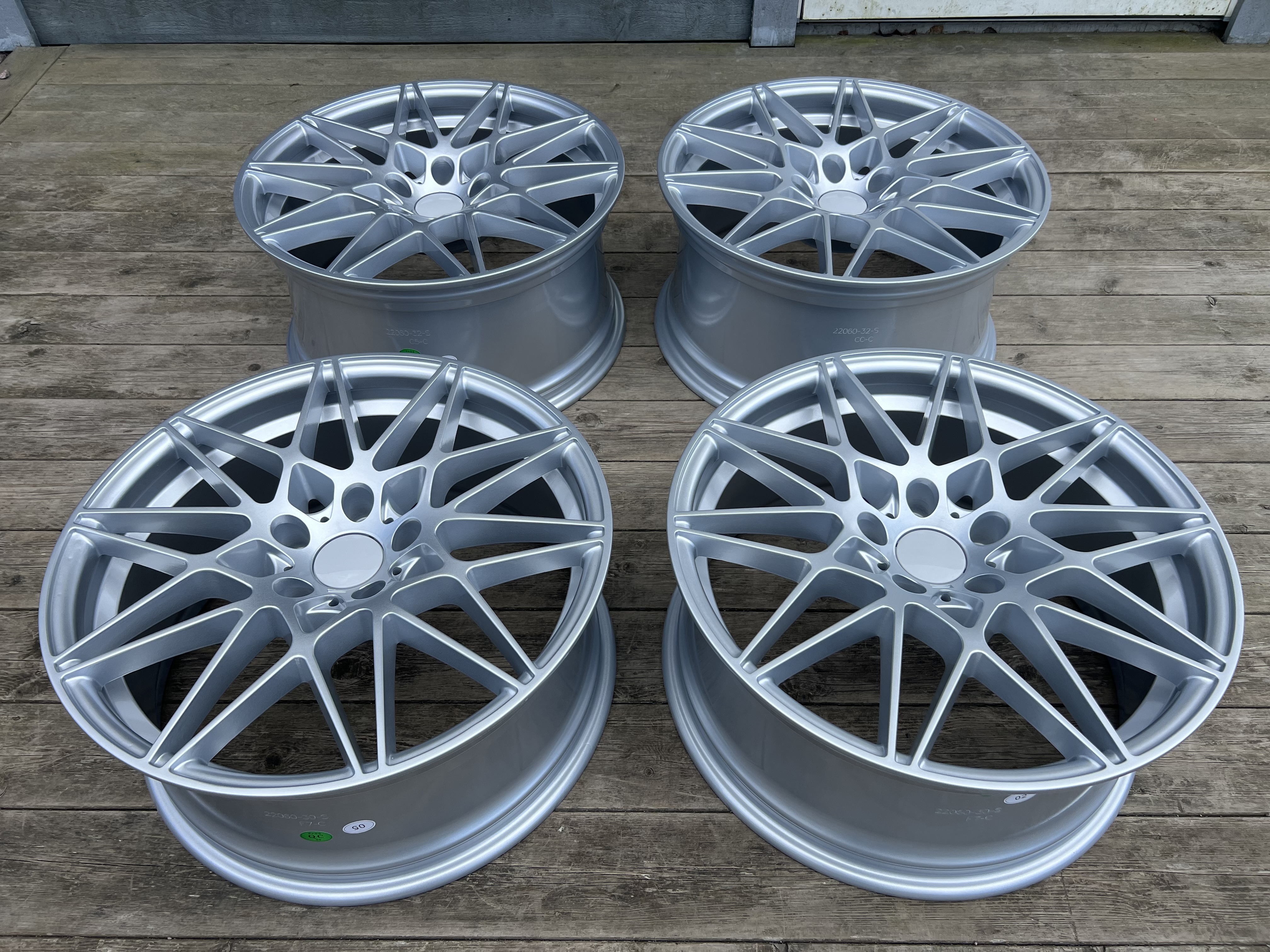 19" Competition style Silver 5x120 - 4