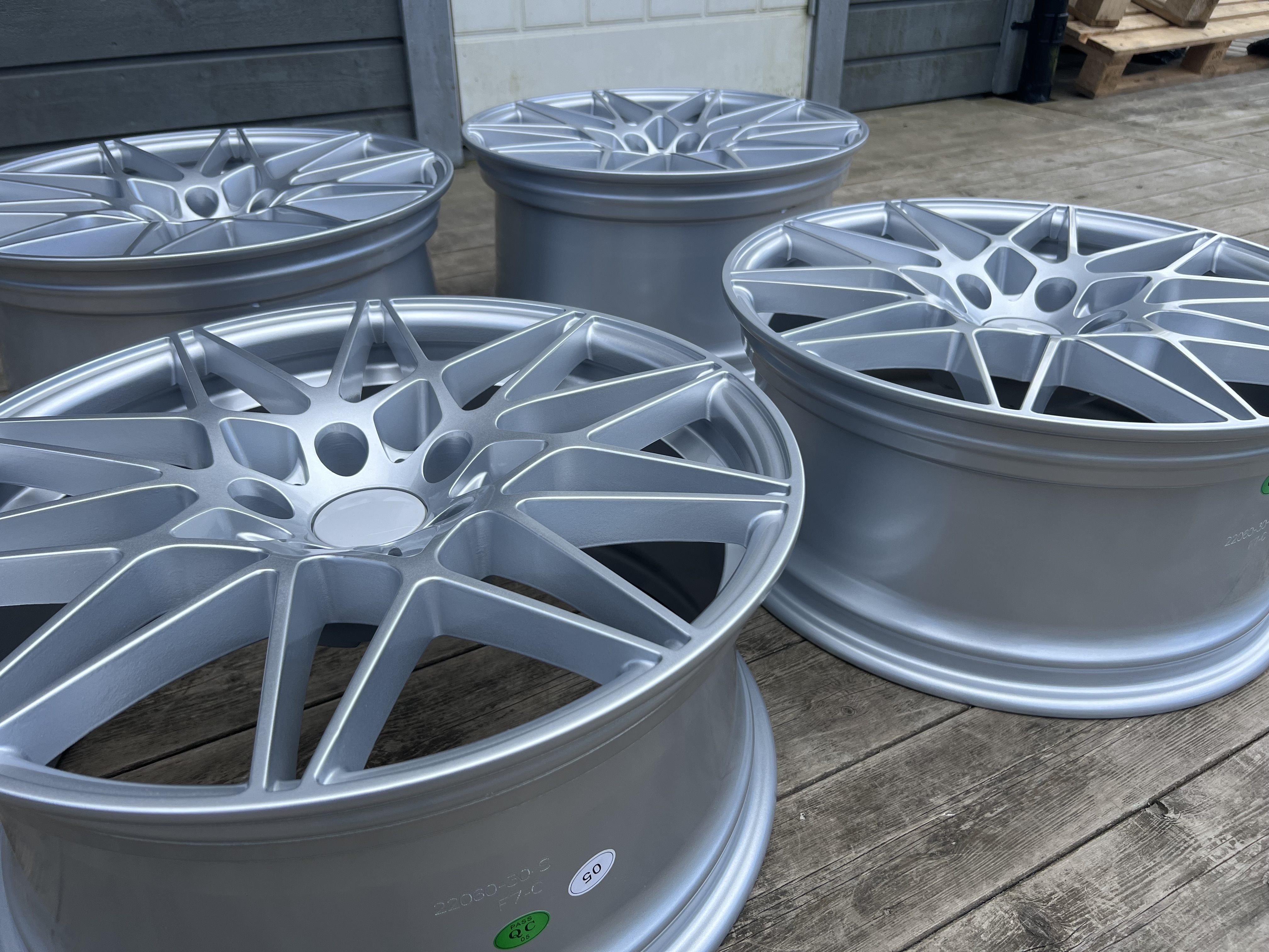 19" Competition style Silver 5x120 - 6