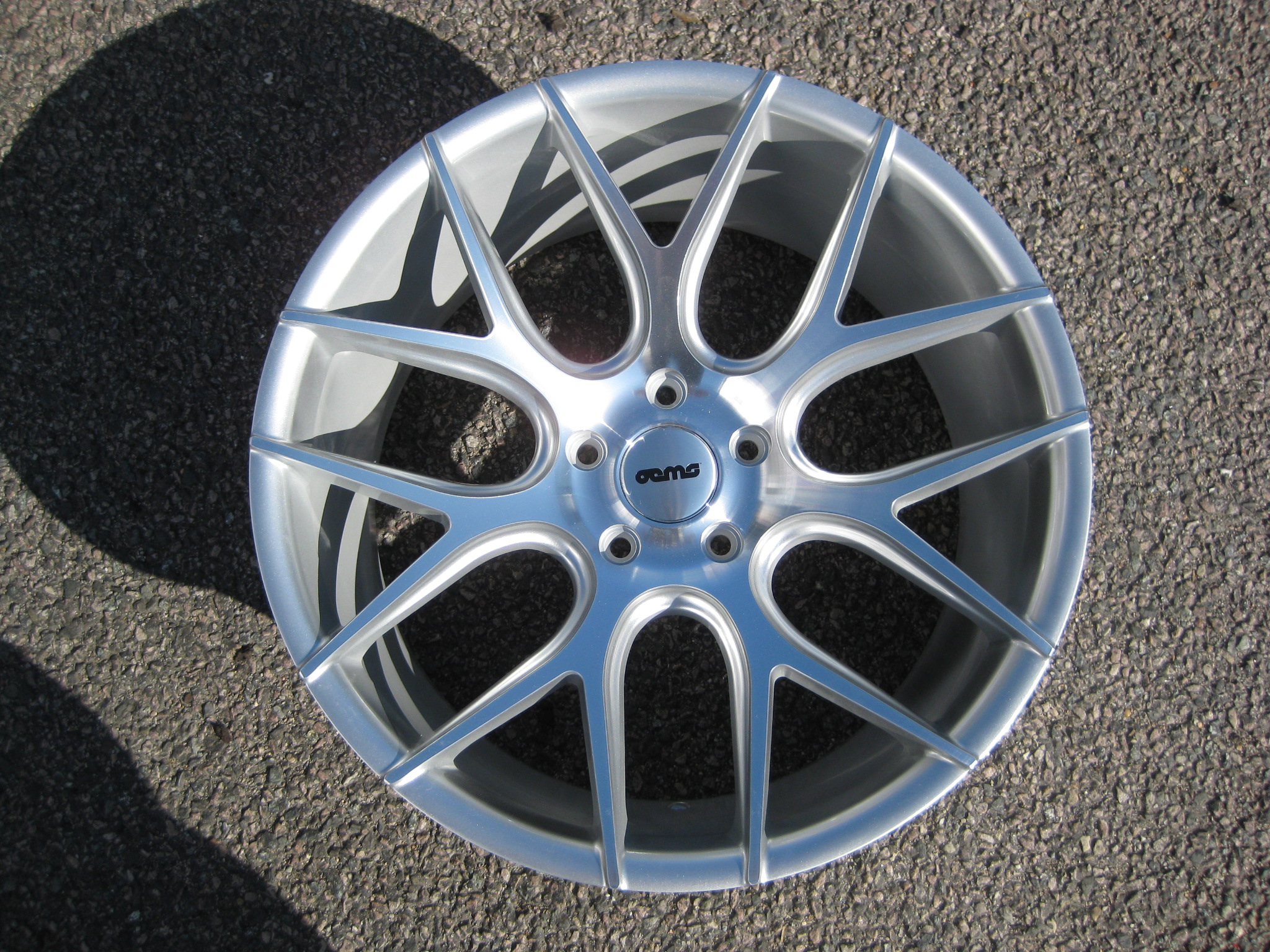 20" OEMS FS6 Silver/pol 5/120
