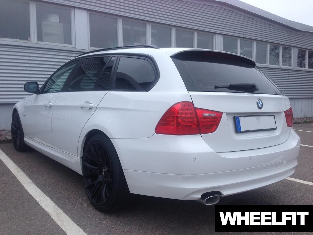 19" Axe CS Lite matt black BMW E91