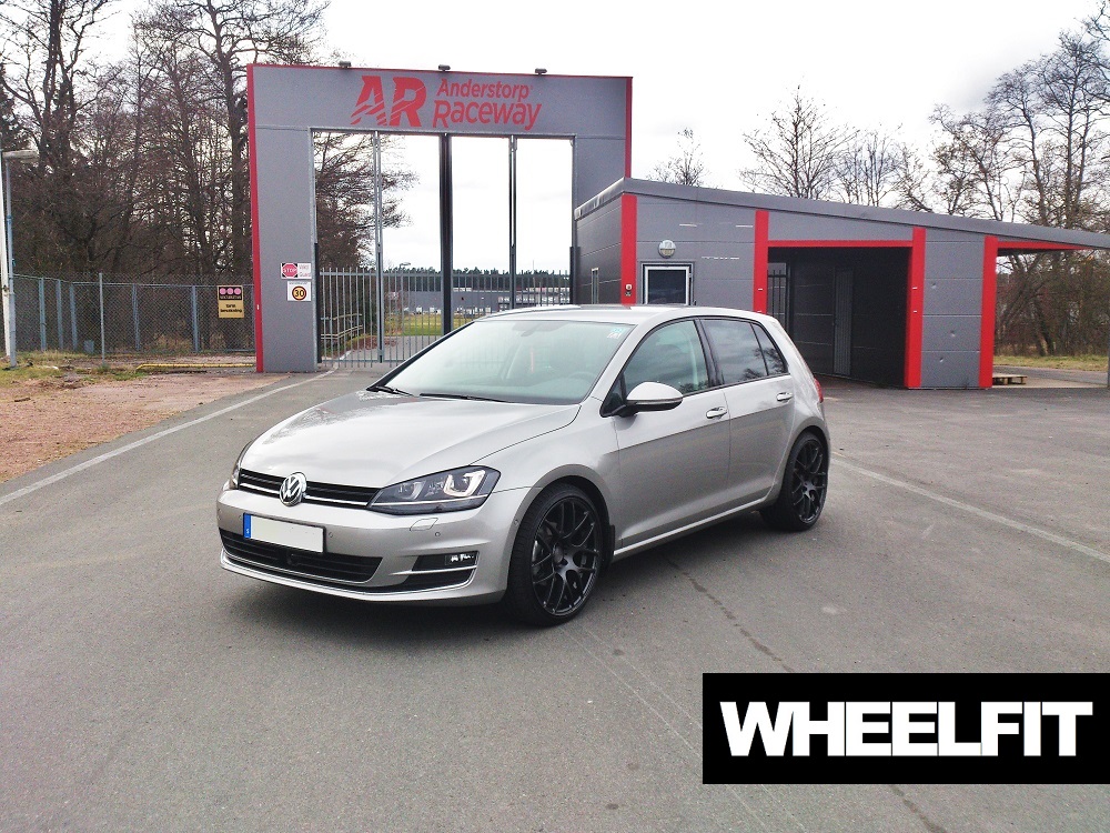 19" Ispiri ISR1 matt graphite VW Golf MK7