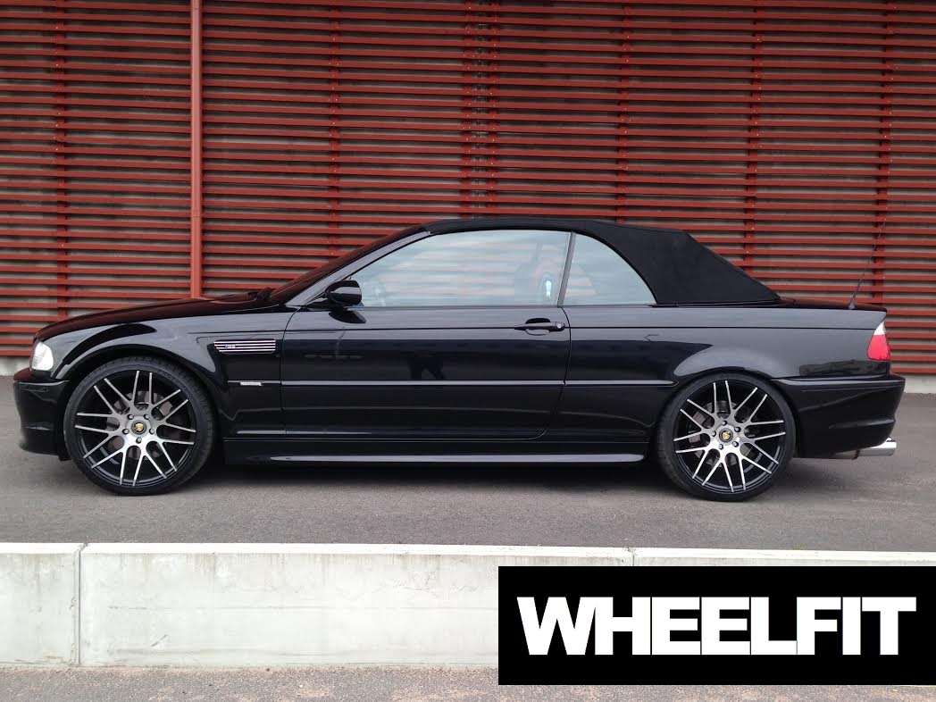 19" Cades Artemis svart/polerad BMW E46