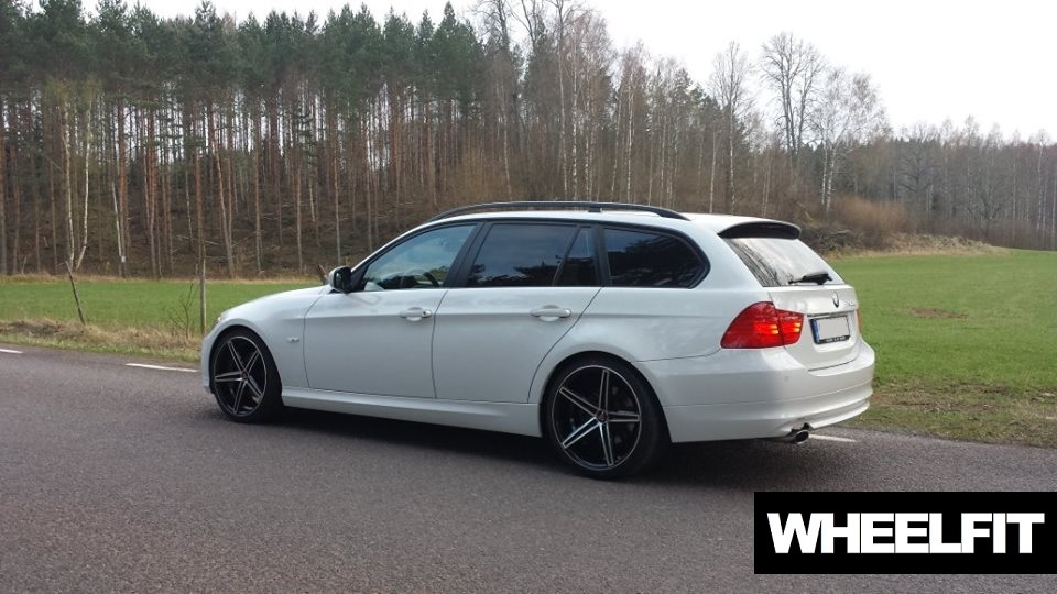 19" Axe EX14 svart/pol BMW E91