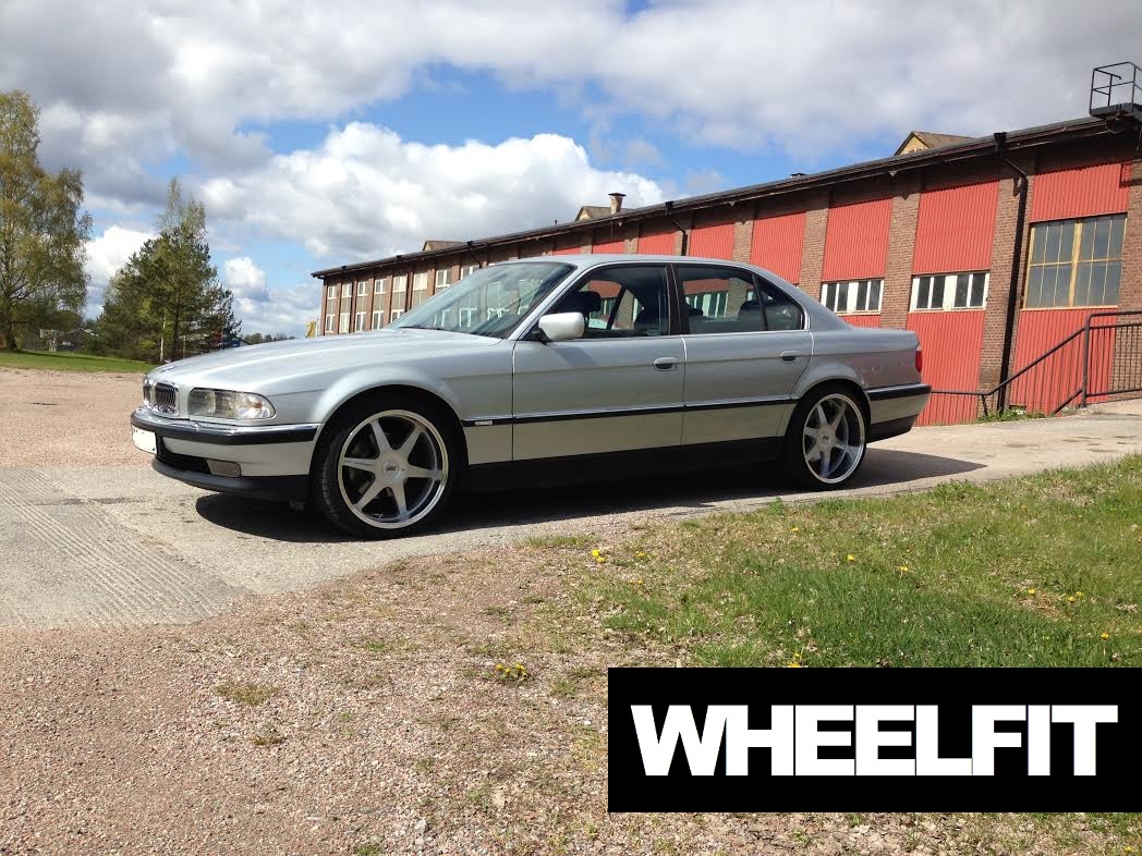 20" MK Motorsport sil/pol BMW E38