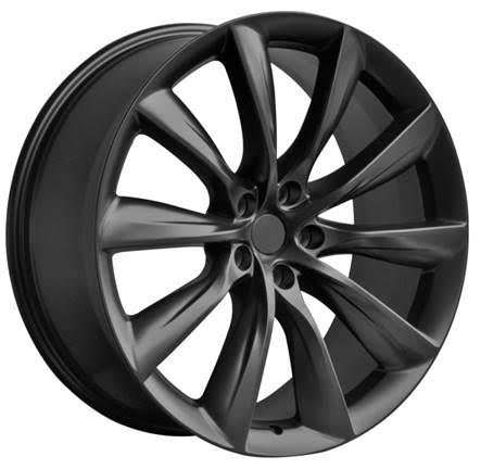 22" TMX Rotor Satin Black 5x120 Tesla