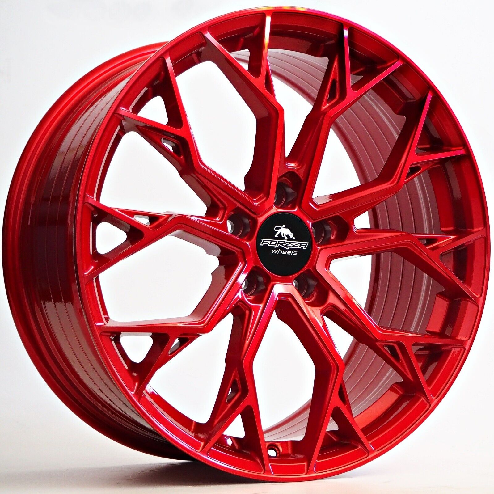 20" Forzza Titan Candy red 5x112