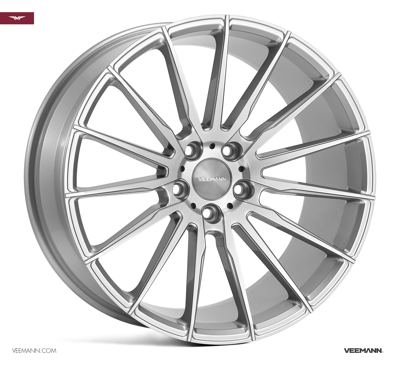 19" Veemann V-FS19 Silver/pol 5/120