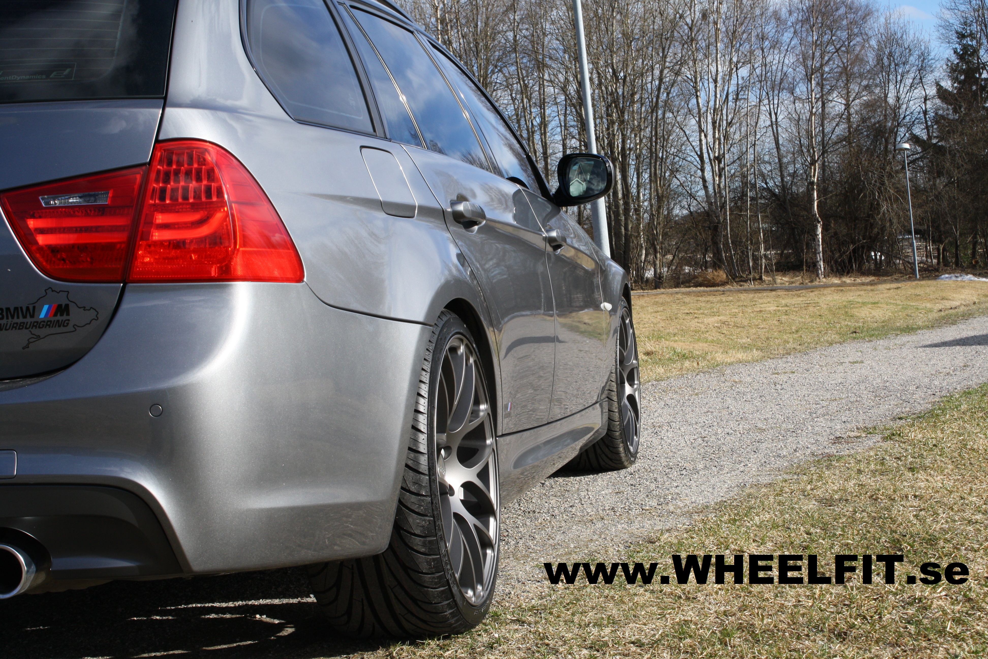 19" Ispiri ISR1 matt graphite BMW E91 - 3
