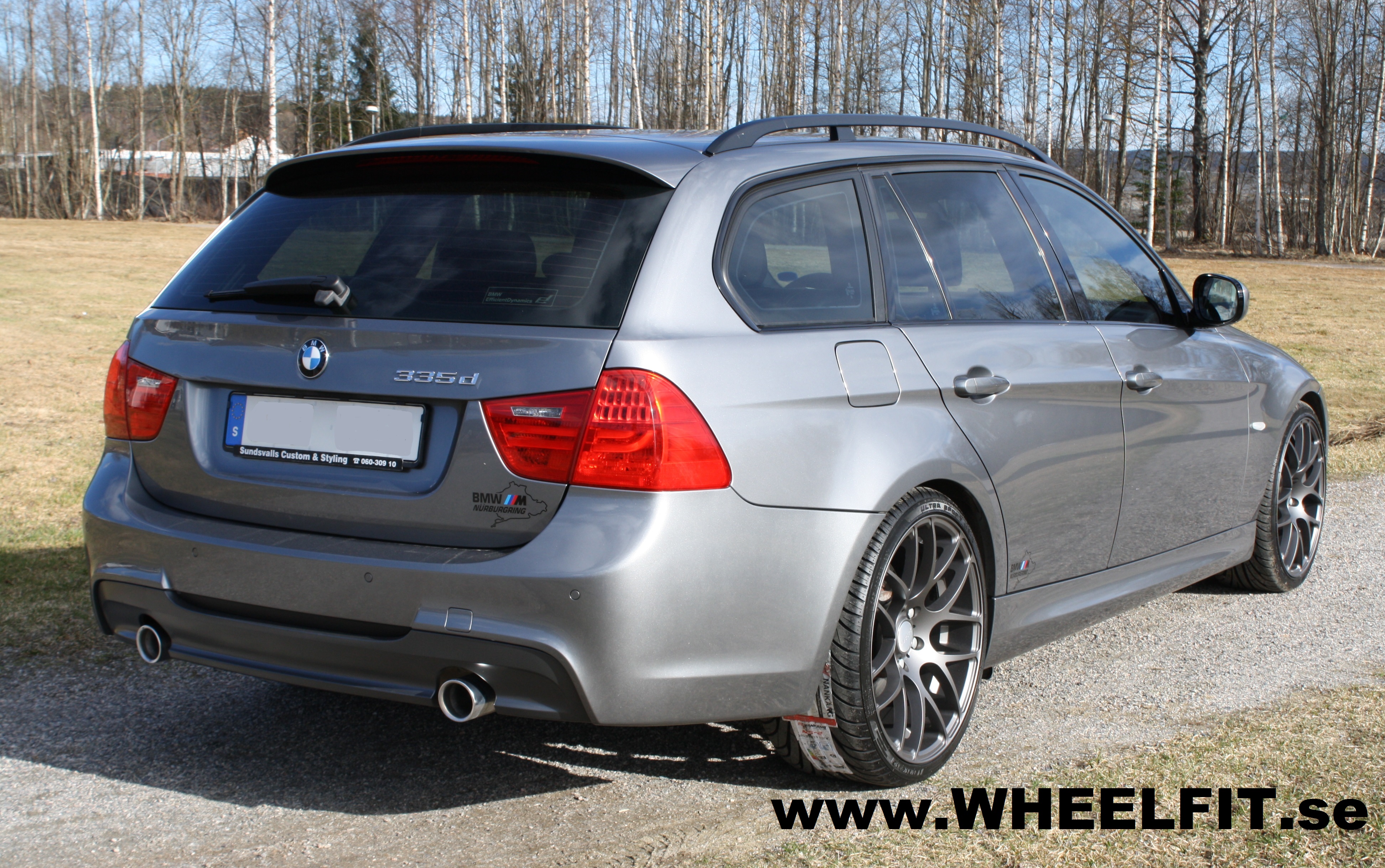 19" Ispiri ISR1 matt graphite BMW E91 - 2