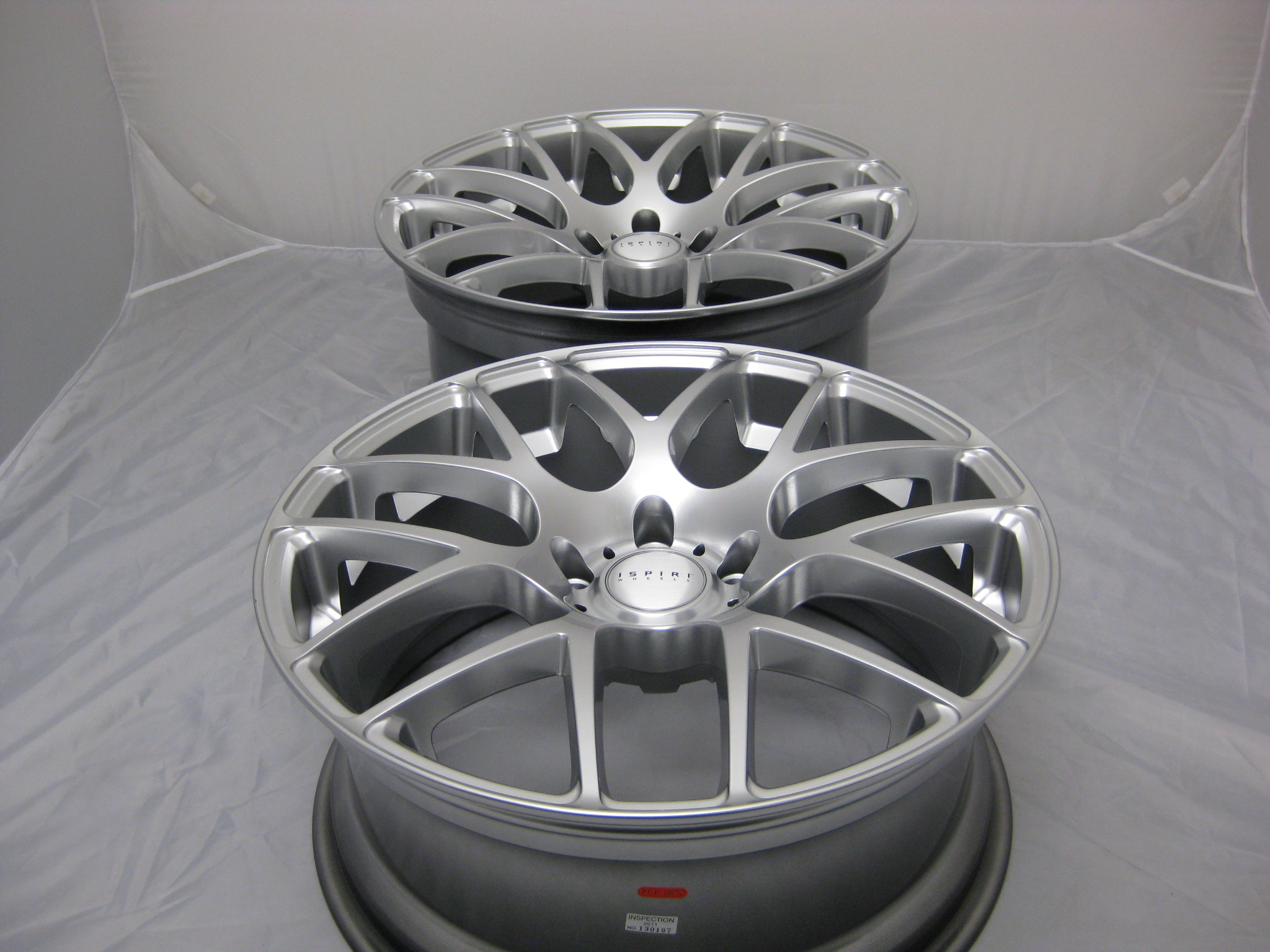 20" Ispiri ISR1 Diamond silver 5x120 - 4