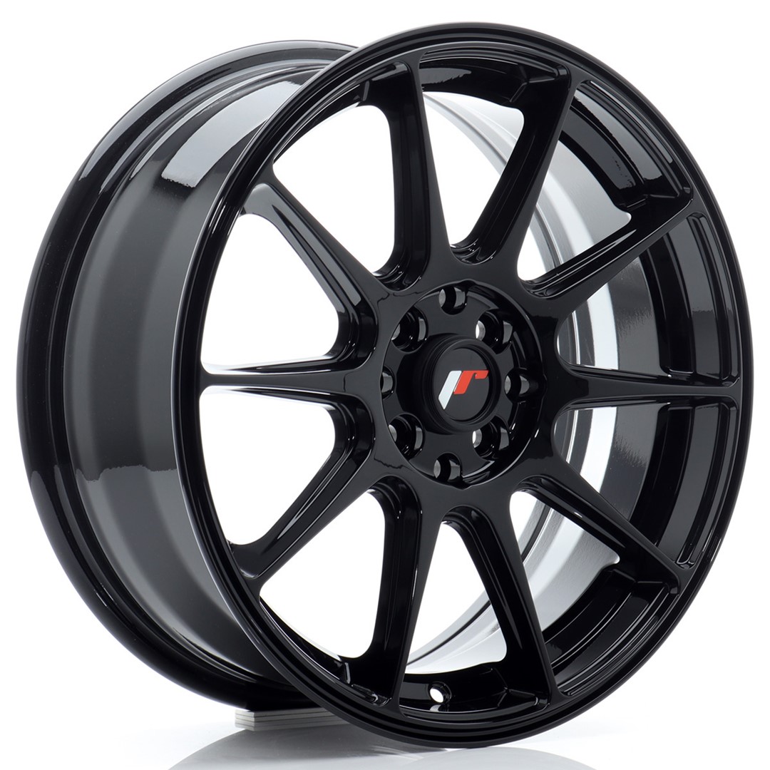 JR Wheels JR11 17x7 ET35 4x100/114.3 Gloss Black