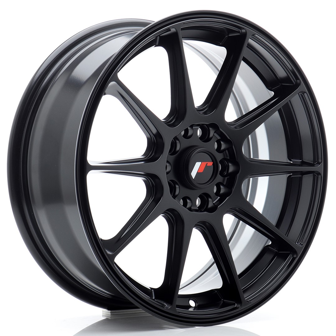 JR Wheels JR11 17x7 ET35 4x100/114.3 Matt Black