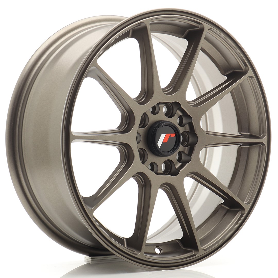 JR Wheels JR11 17x7 ET35 4x100/114.3 Matt Bronze