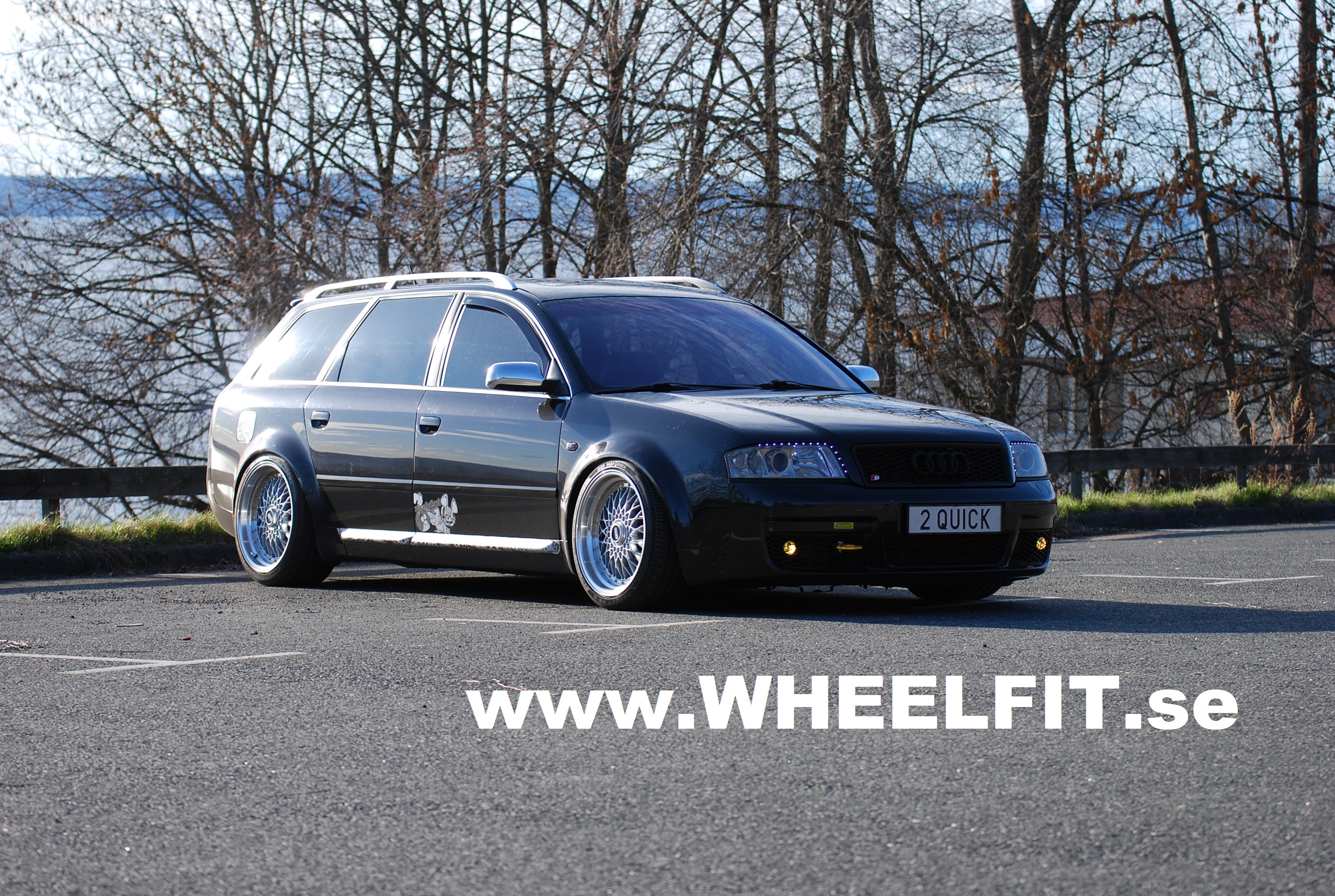 18" RS silver/guld bult Audi S6