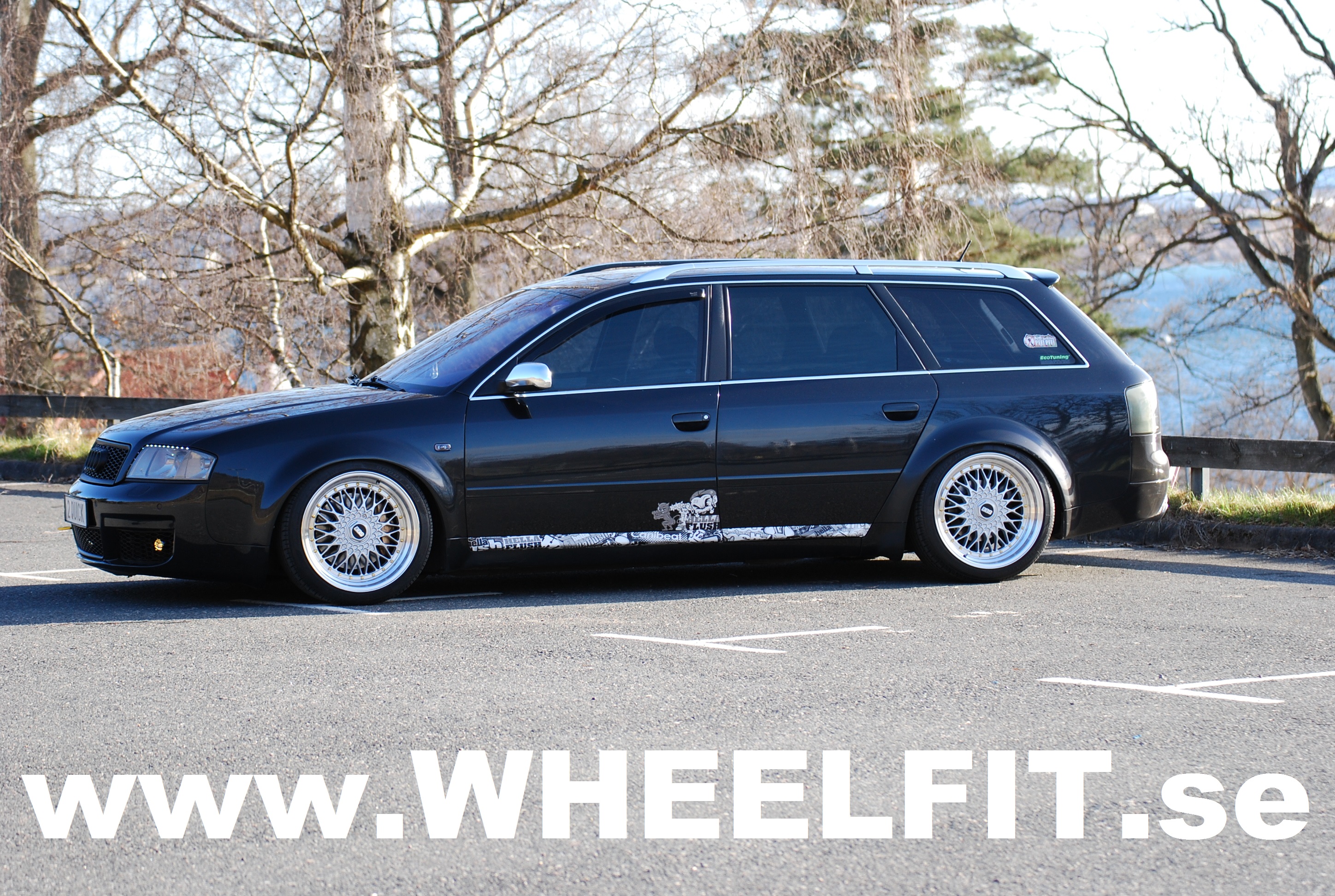 18" RS silver/guld bult Audi S6 - 2