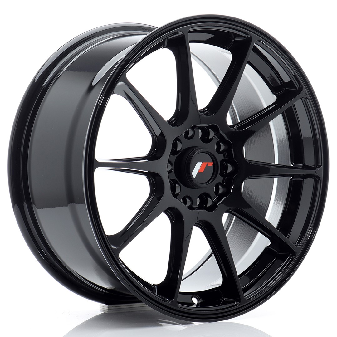 JR Wheels JR11 17x8 ET35 4x100/114.3 Gloss Black