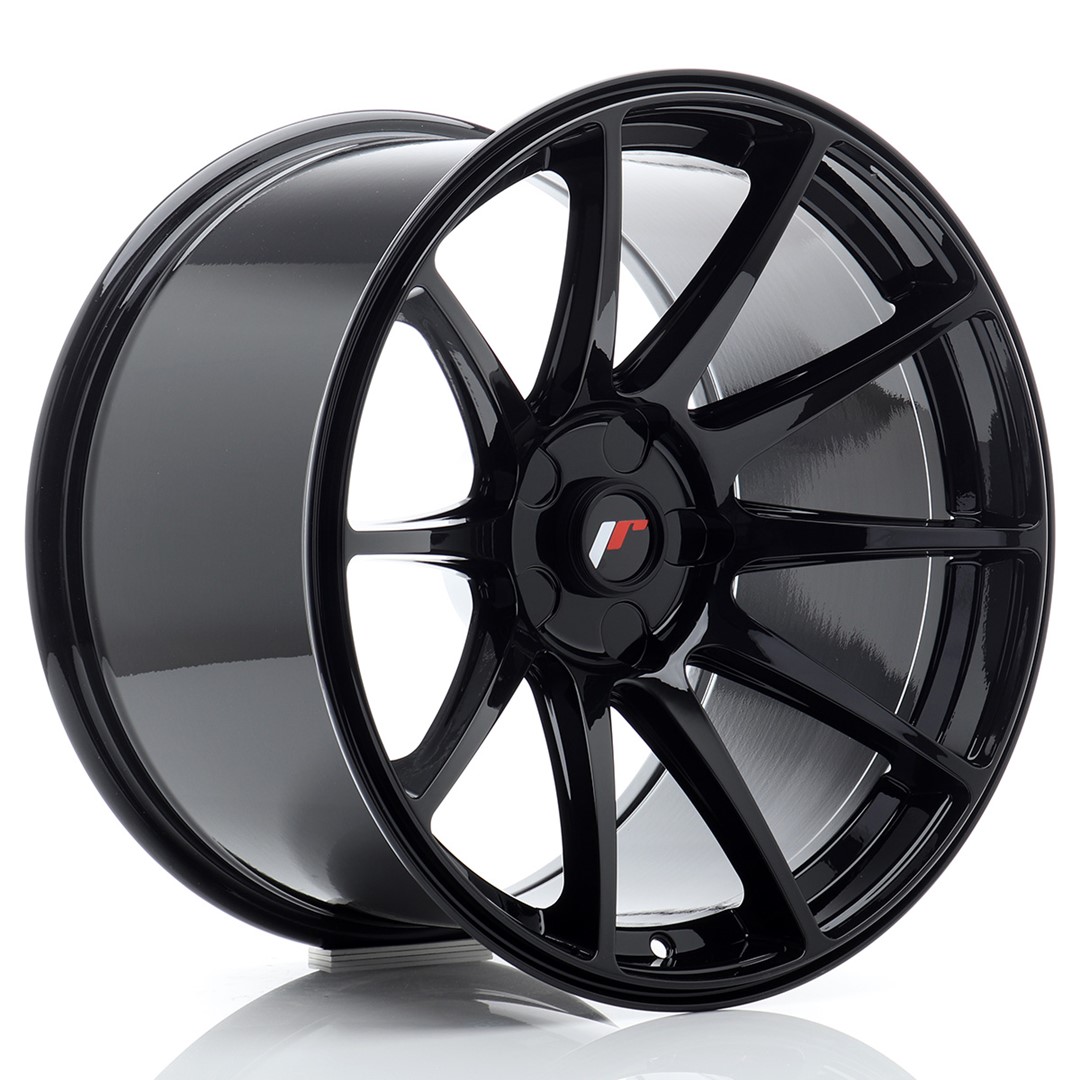 JR Wheels JR11 18x10.5 ET0-25 5H BLANK Gloss Black