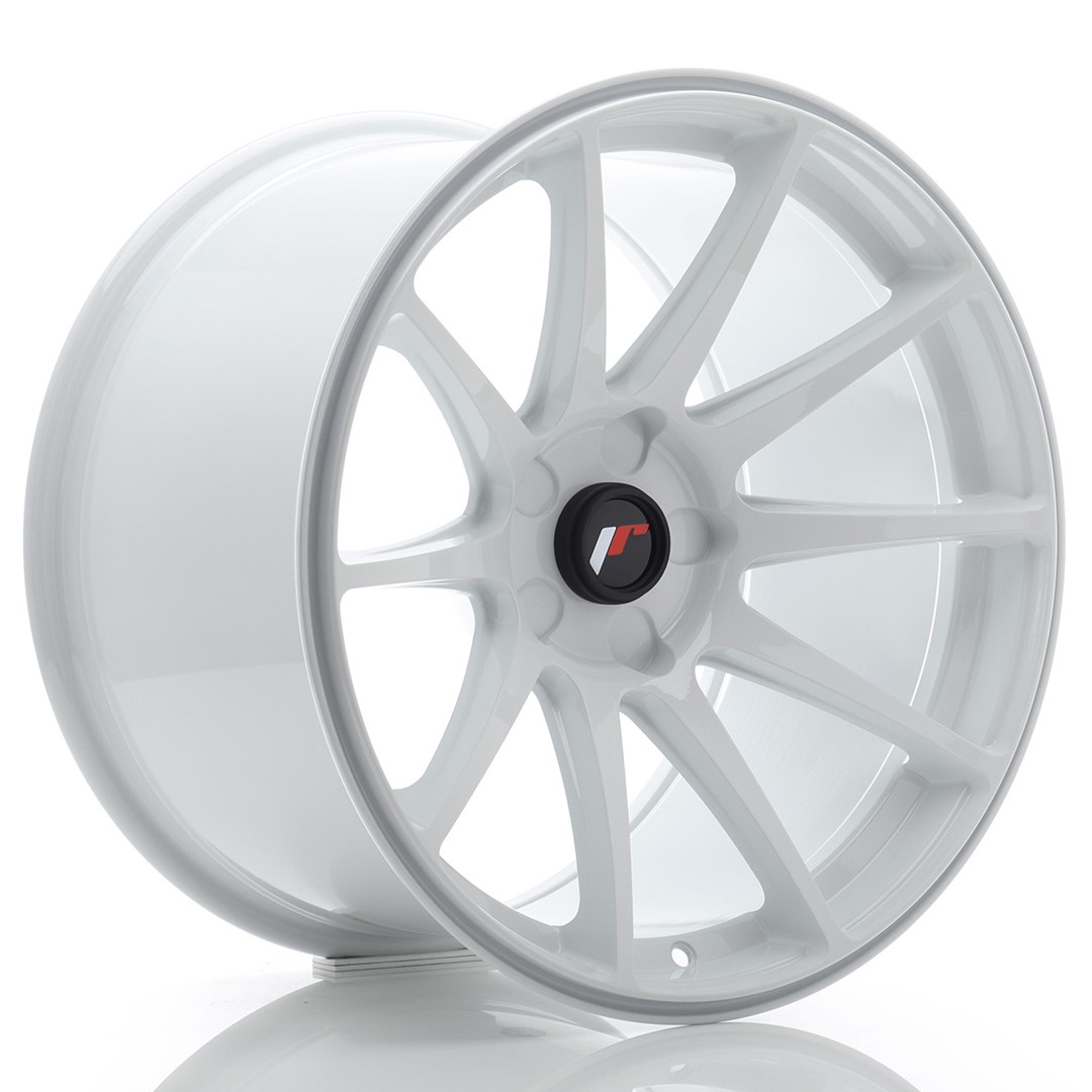 JR Wheels JR11 18x10.5 ET0-25 5H BLANK White