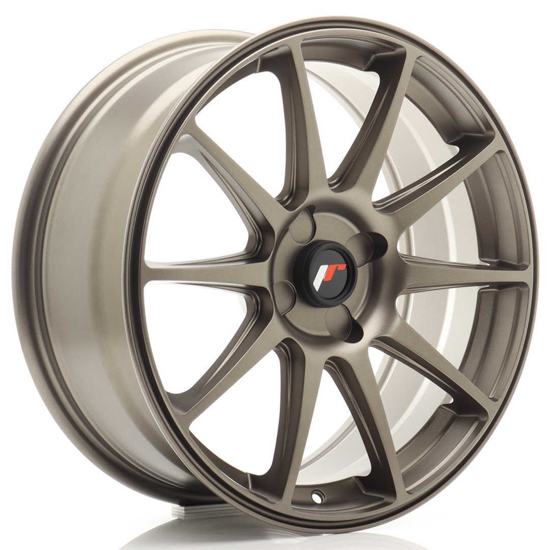 JR Wheels JR11 18x7.5 ET20-40 4H BLANK Matt Bronze
