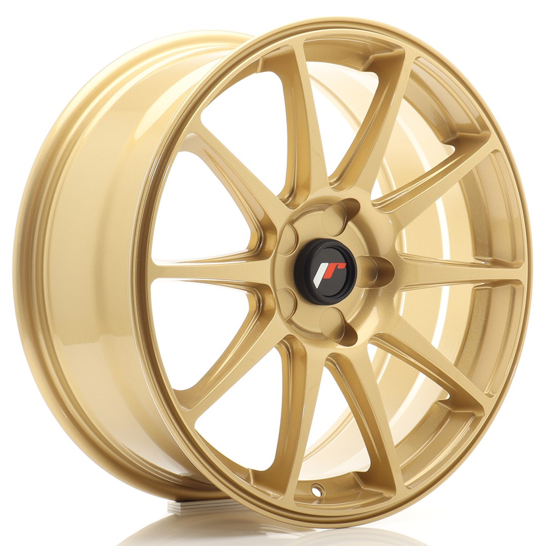 JR Wheels JR11 18x7.5 ET20-40 5H BLANK Gold