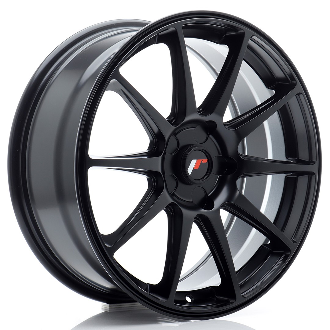 JR Wheels JR11 18x7.5 ET20-40 5H BLANK Matt Black