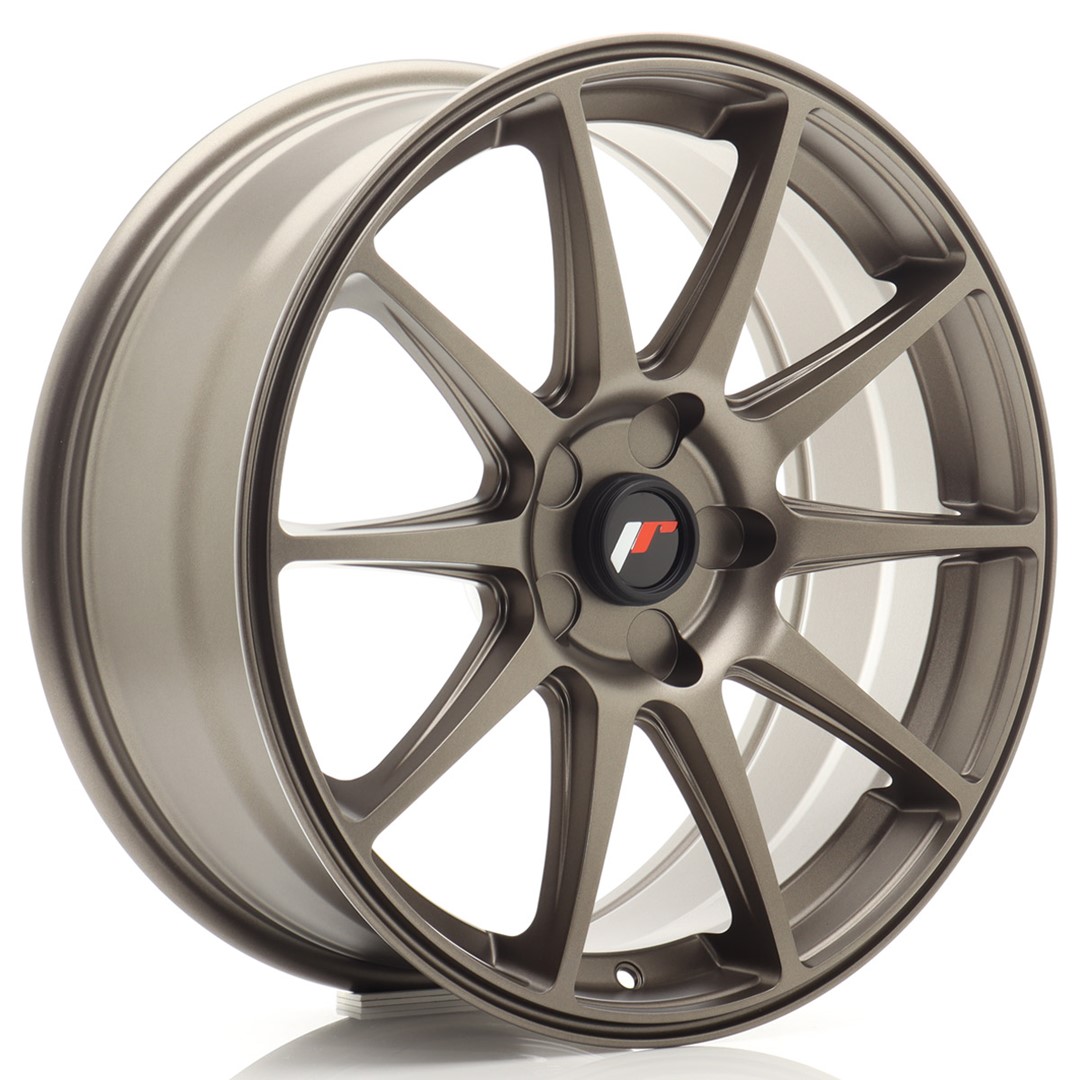 JR Wheels JR11 18x7.5 ET20-40 5H BLANK Matt Bronze