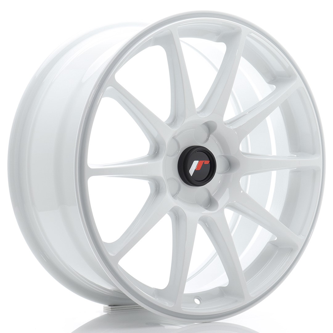 JR Wheels JR11 18x7.5 ET20-40 5H BLANK White