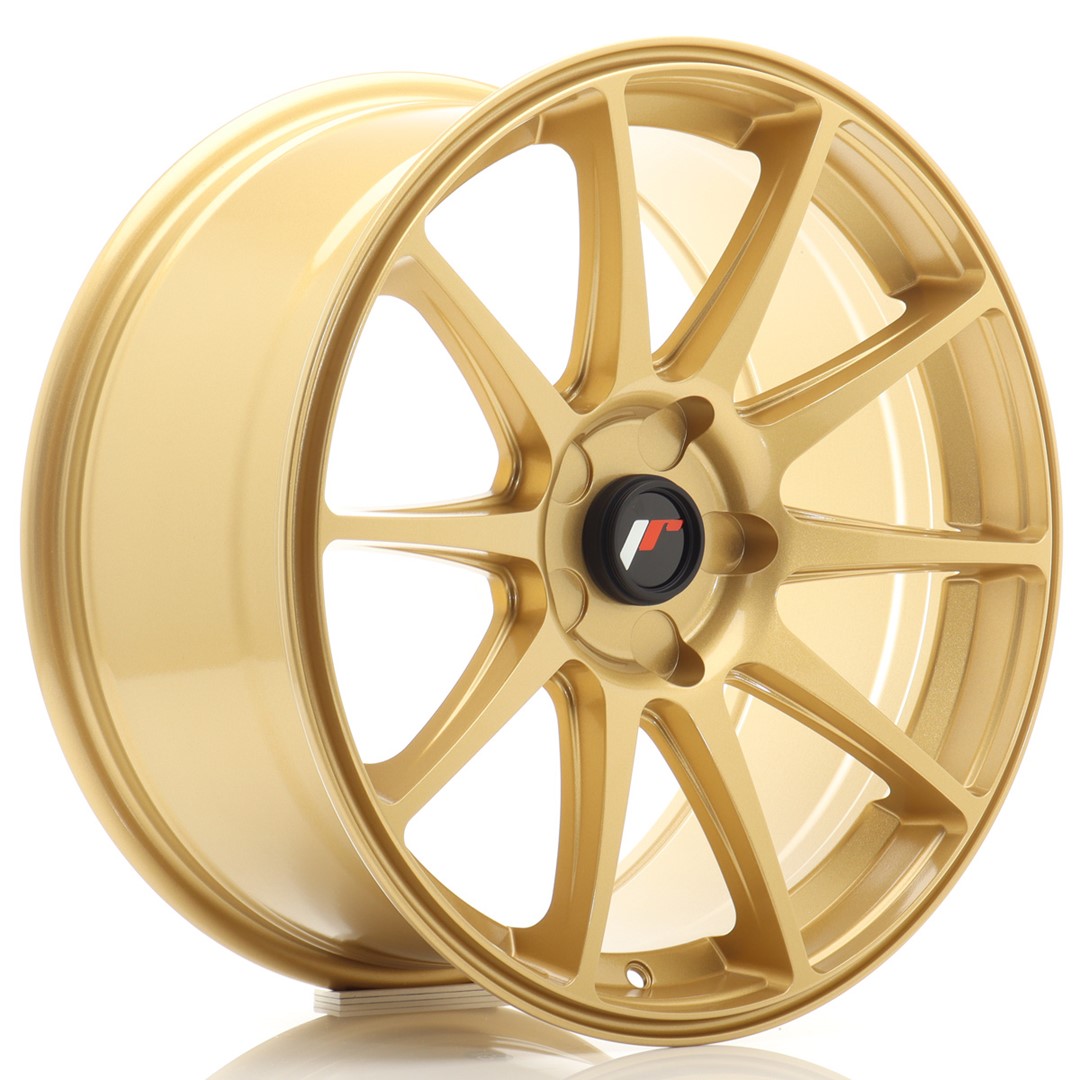 JR Wheels JR11 18x8.5 ET20-40 5H BLANK Gold