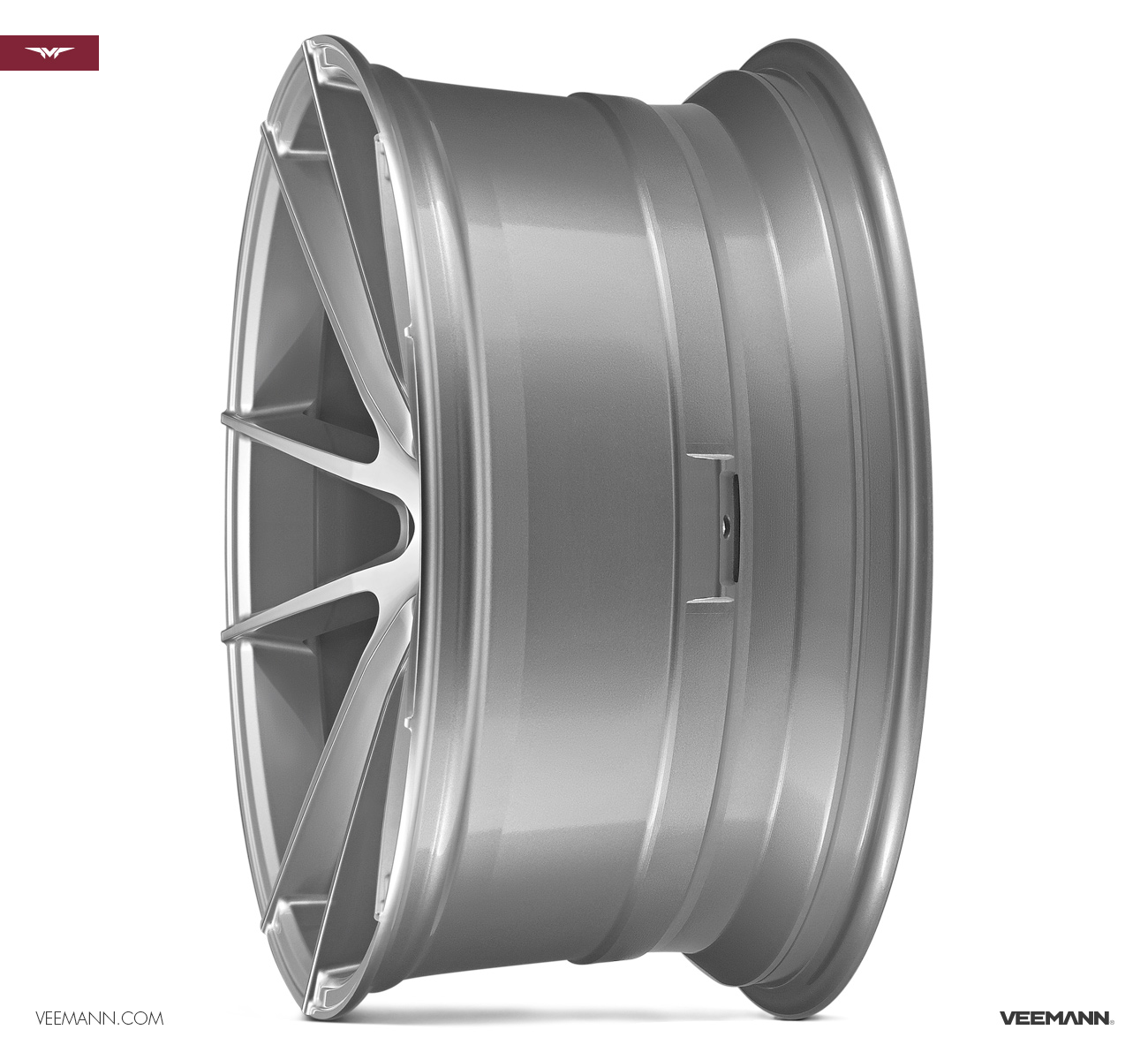 20" Veemann V-FS25 Silver/pol 5/112 - 2