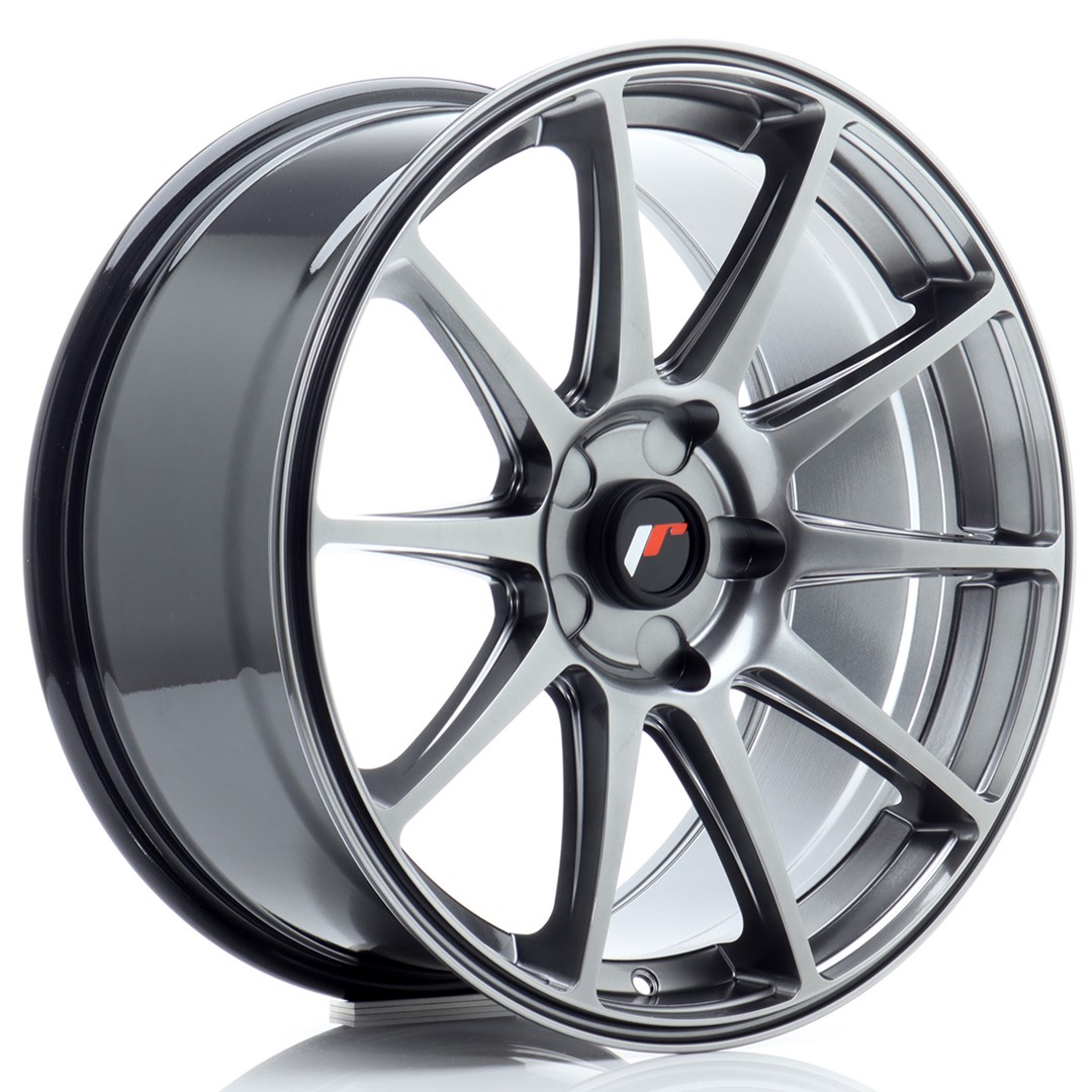 JR Wheels JR11 18x8.5 ET20-40 5H BLANK Hyper Black