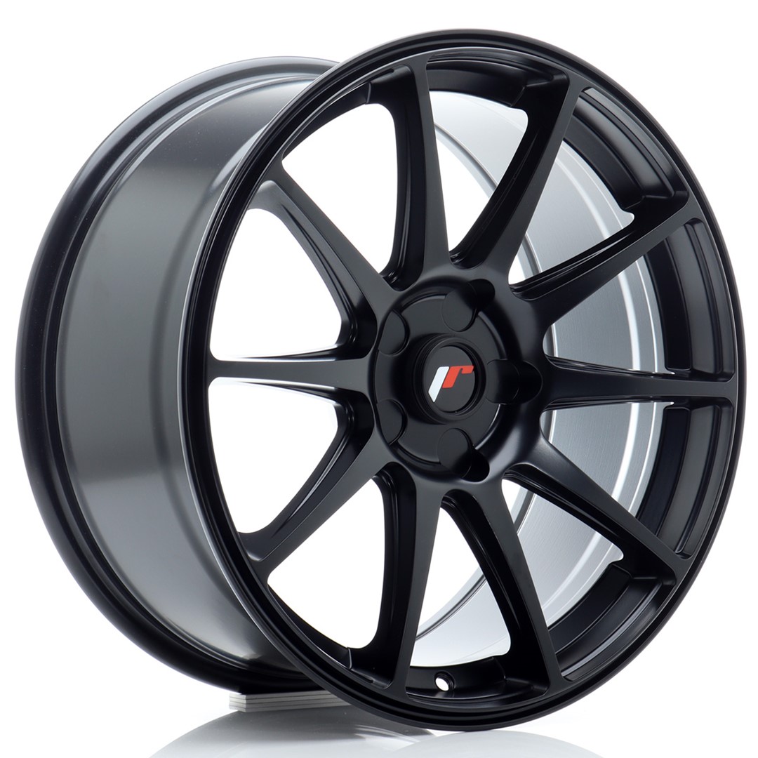 JR Wheels JR11 18x8.5 ET20-40 5H BLANK Matt Black