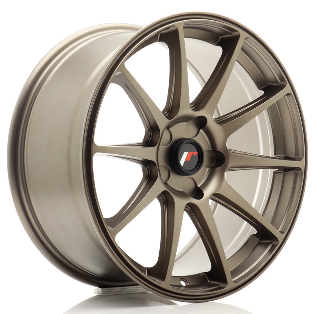 JR Wheels JR11 18x8.5 ET20-40 5H BLANK Matt Bronze