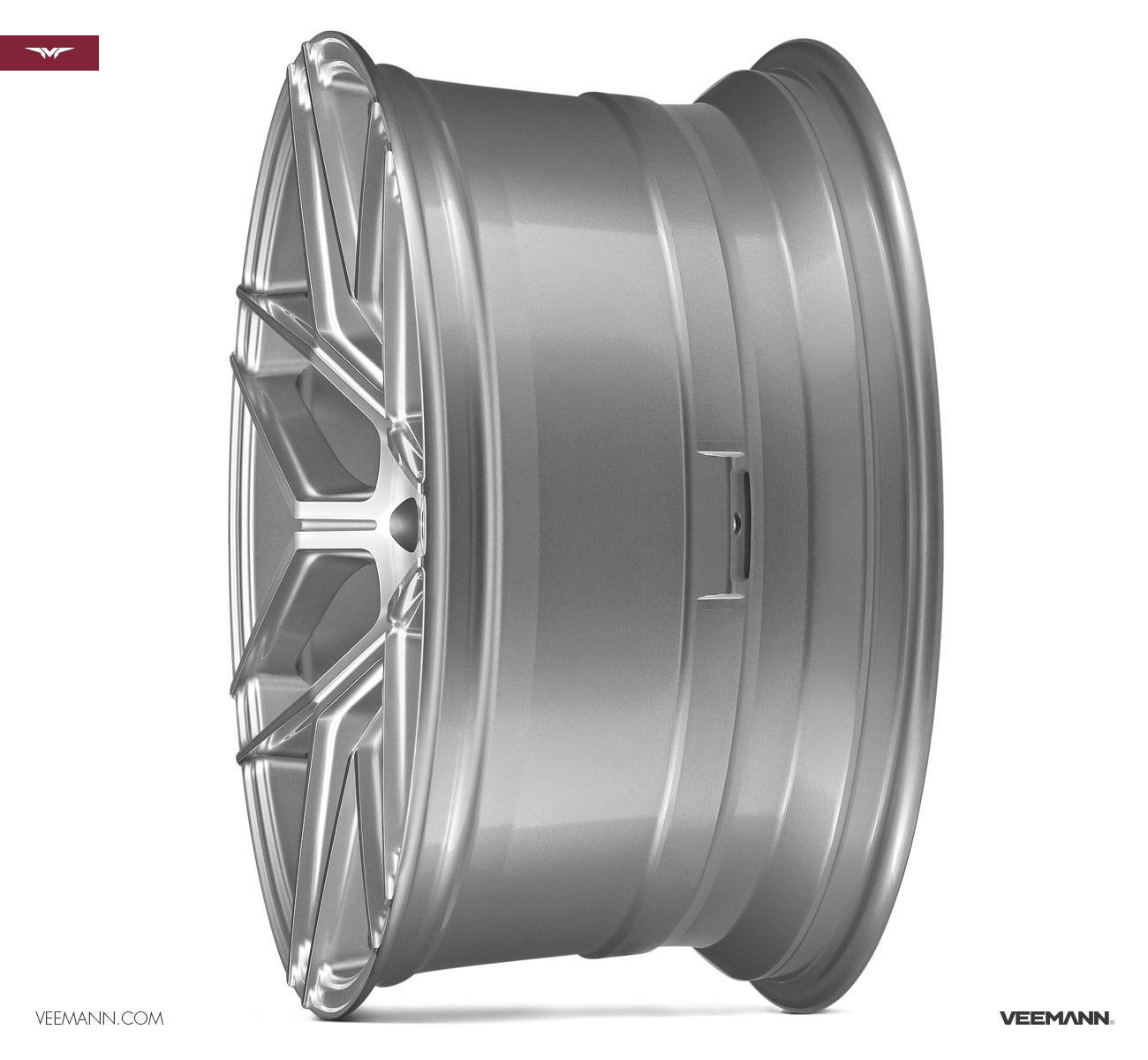 18" Veemann V-FS38 Silver/pol 5/120 - 2