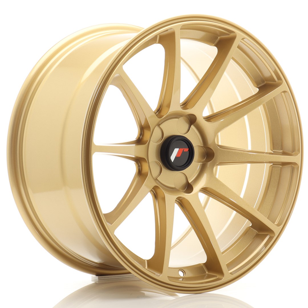 JR Wheels JR11 18x9.5 ET20-30 5H BLANK Gold