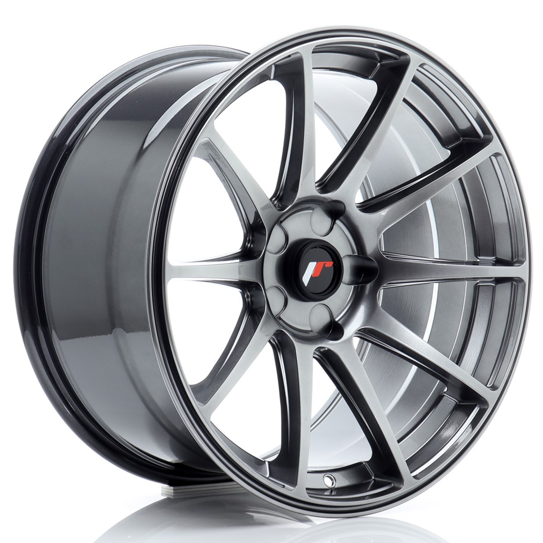 JR Wheels JR11 18x9.5 ET20-30 5H BLANK Hyper Black