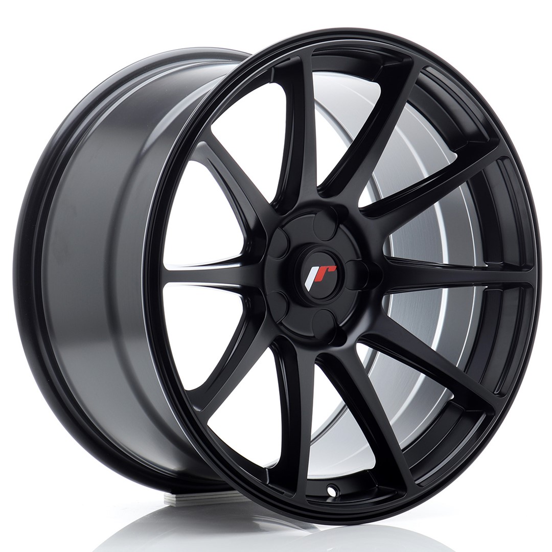 JR Wheels JR11 18x9.5 ET20-30 5H BLANK Matt Black