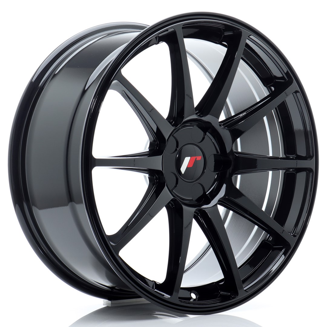 JR Wheels JR11 19x8.5 ET20-42 5H BLANK Gloss Black