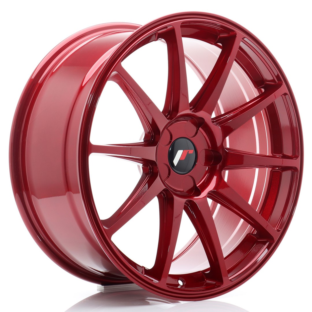 JR Wheels JR11 19x8.5 ET35 5x120 Platinum Red