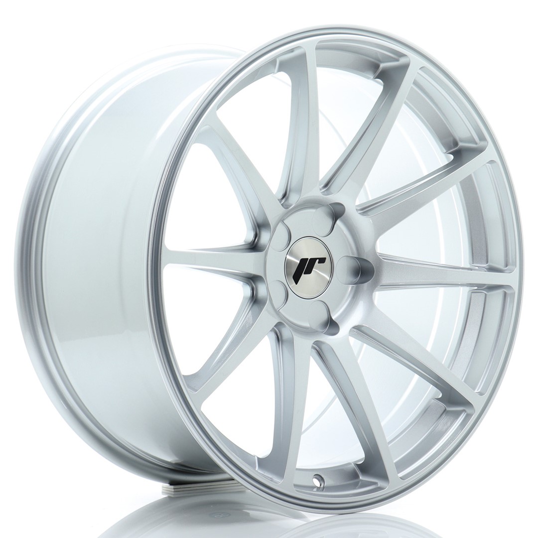 JR Wheels JR11 19x9.5 ET15-35 5H BLANK Hyper Silver