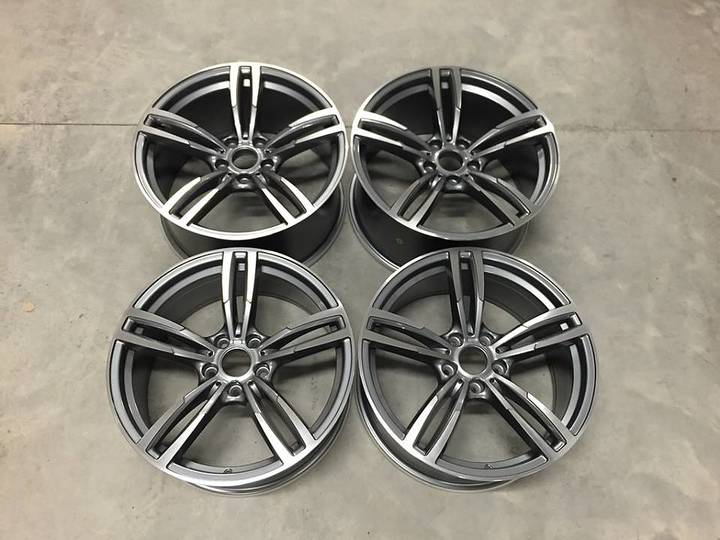 19" M34 Gunmetal/pol 5x120