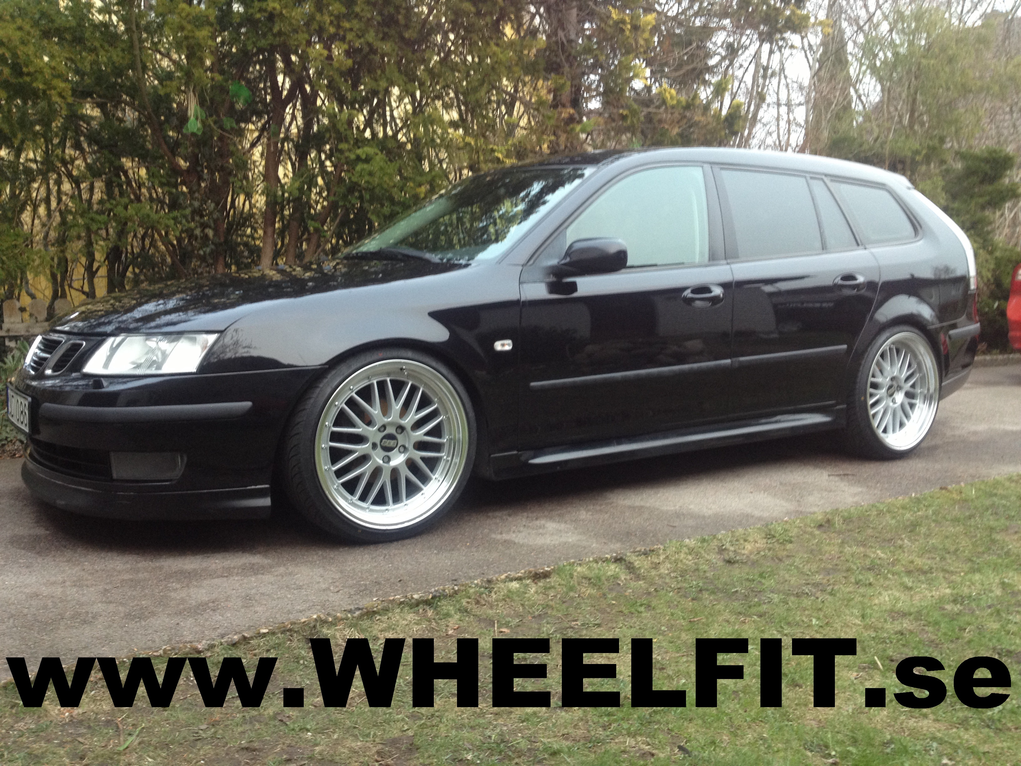 20" LM style sil/pol Saab 9-3 - 2