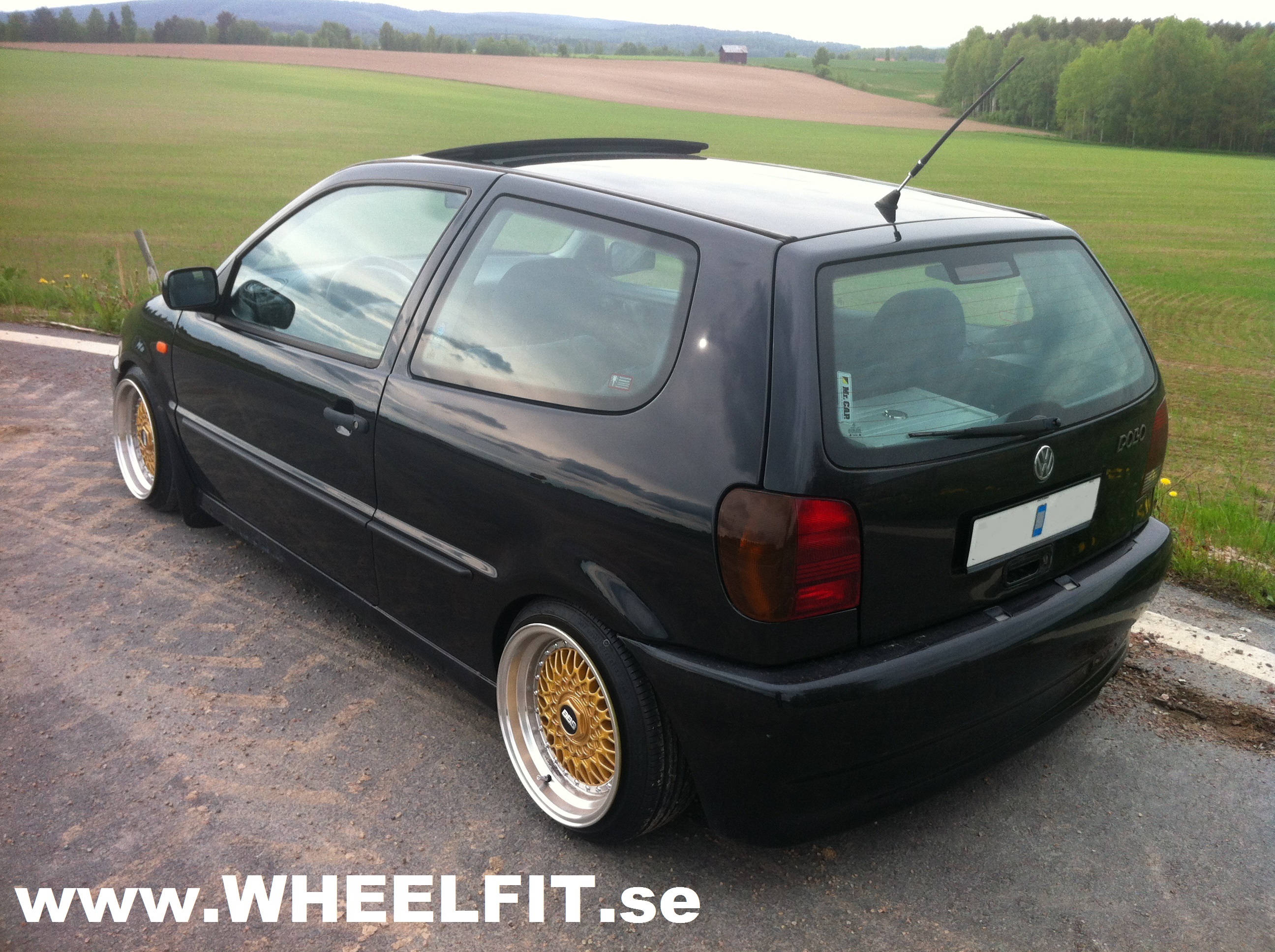 15" RS guld/pol VW Polo