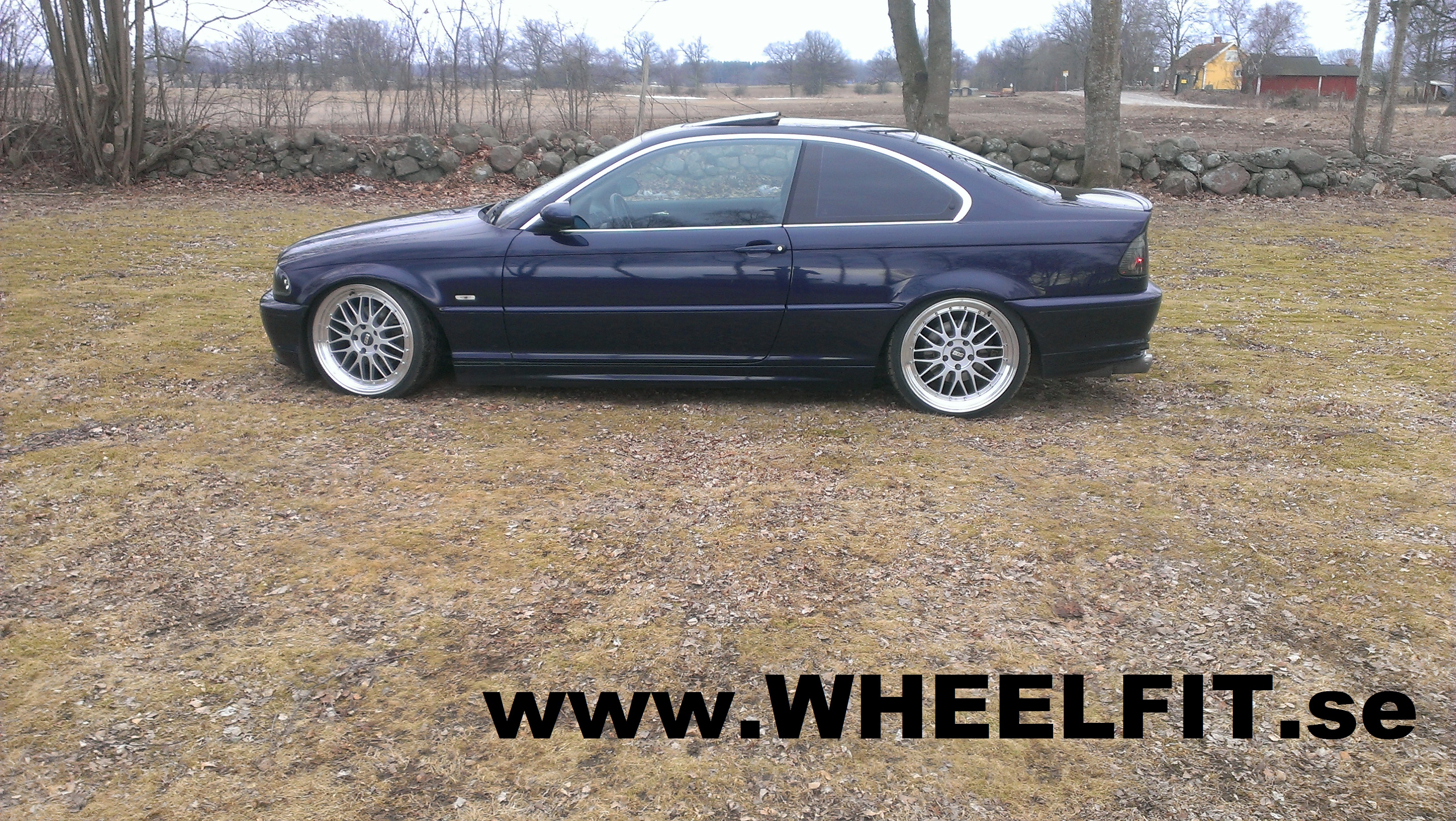 19" LM style sil/pol BMW E46 - 2