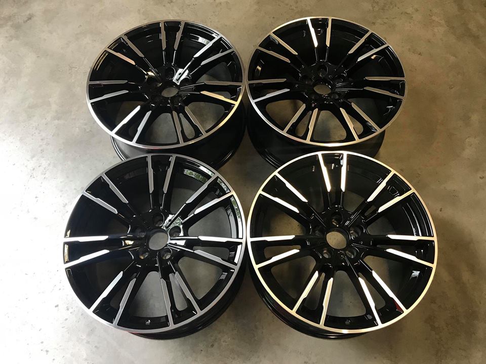 20" AG G355 Black/pol 5/120