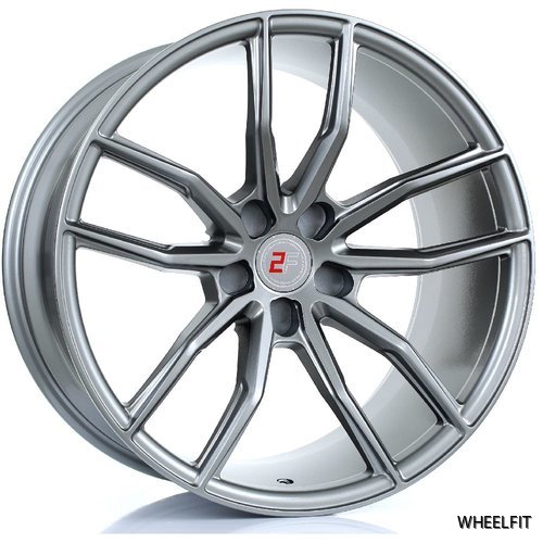 20" 2Forge ZF4 Gloss Gunmetal 5/108