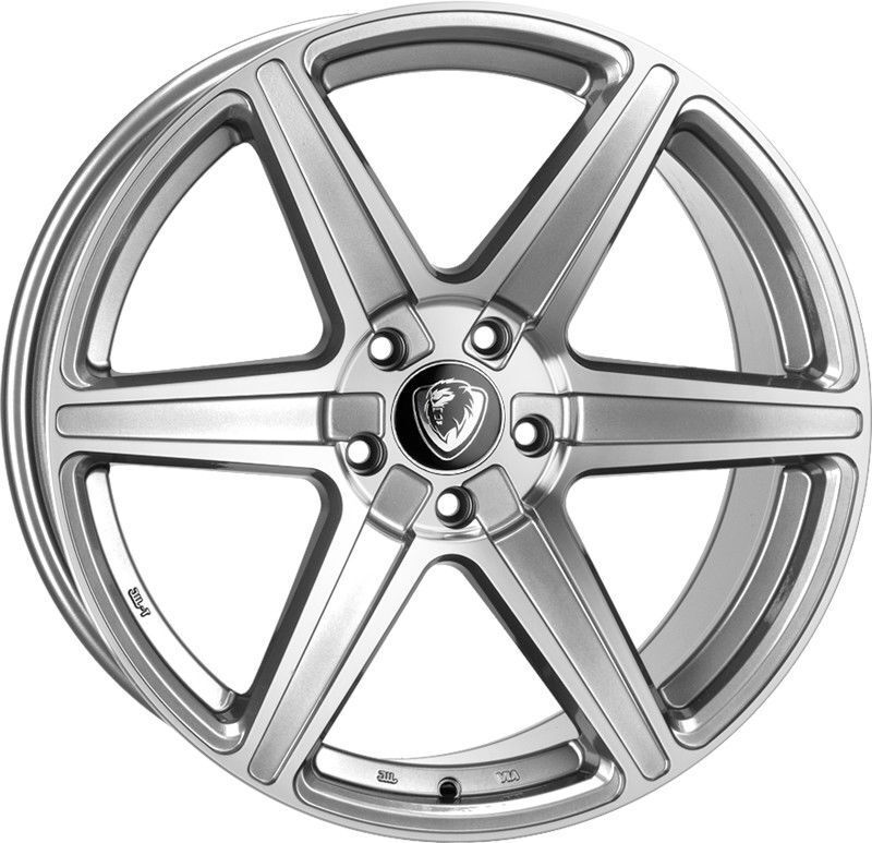 20" Cades Thor Silver/polished 5x120 - 5