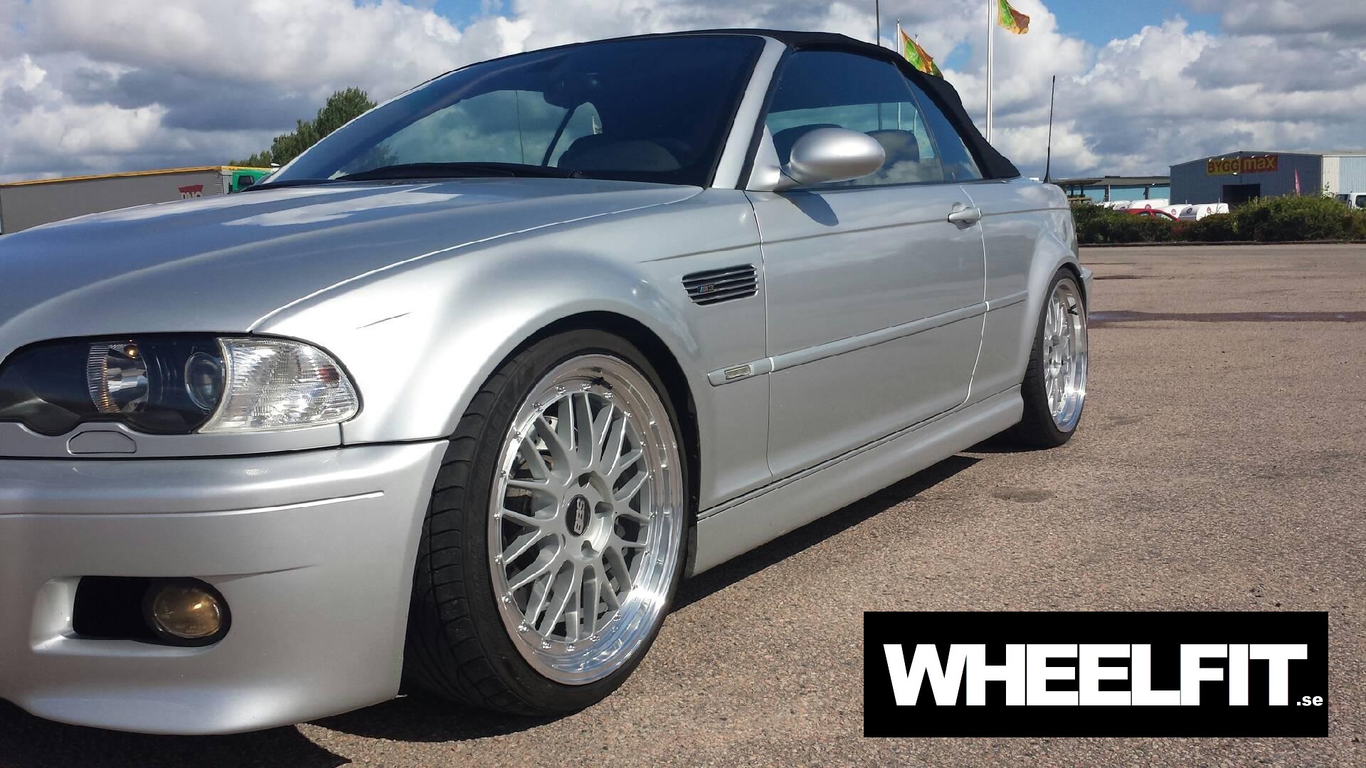 19" LM style sil/pol BMW M3 E46
