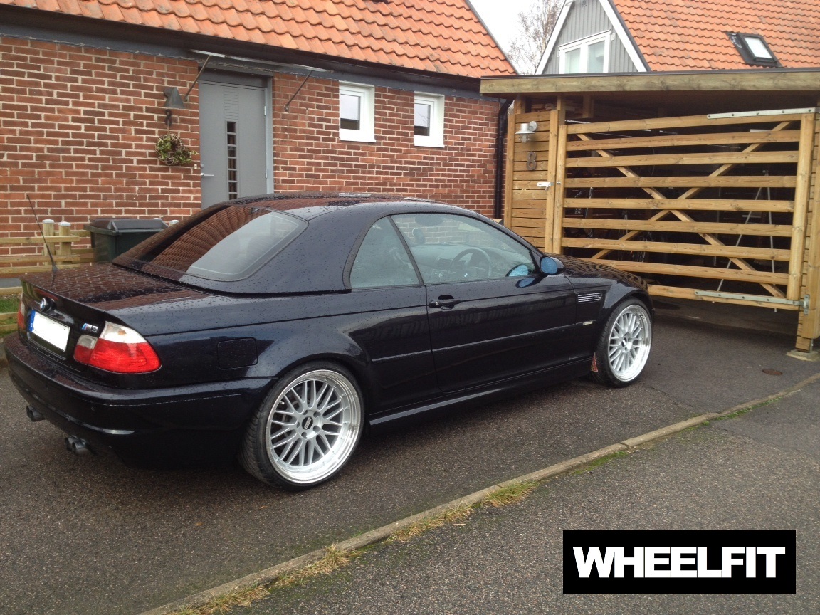 20" LM style sil/pol BMW M3 E46