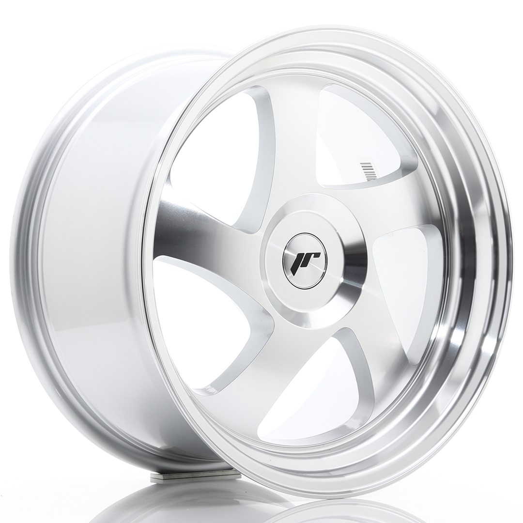 JR Wheels JR15 18x9.5 ET20-40 BLANK Silver Machined Face